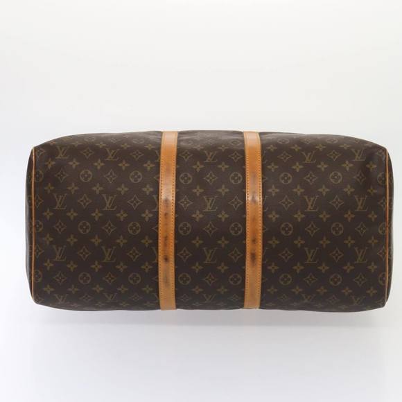 LOUIS VUITTON Monogram Keepall 55 Boston Bag M41424 LV Auth 83060 - Picture 5 of 16